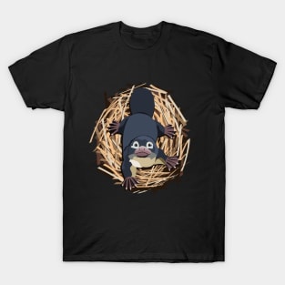 Platypus nesting burrow T-Shirt